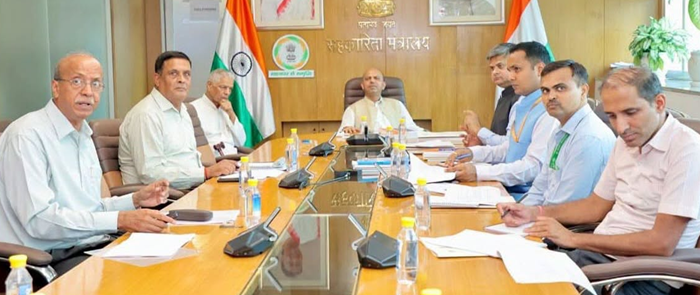 Cooperation Secretary chairs review meeting